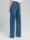 Rifle wide leg - tmavomodrá - SINSAY - small2