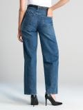 Rifle wide leg - tmavomodrá - SINSAY - small4