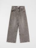 Džíny wide leg - šedá - SINSAY - small4