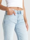 Straight leg farmerke - plava - SINSAY - small4