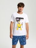 Dvodijelna pidžama The Simpsons - bijelo - SINSAY - small1
