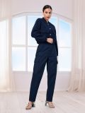 Τζιν cargo - ναυτικο μπλε - SINSAY - small1