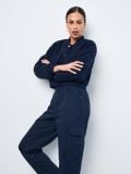 Τζιν cargo - ναυτικο μπλε - SINSAY - small4