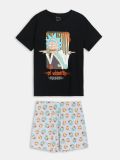 Dvodelna pidžama Rick & Morty - crno - SINSAY - small3
