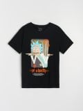 Dvodelna pidžama Rick & Morty - crno - SINSAY - small4
