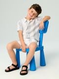 Komplet od žerseja - krem - SINSAY - small3