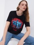 Koszulka Stranger Things - czarny - SINSAY - small2