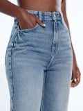 Wide leg farmerke - steel blue - SINSAY - small6