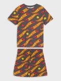 Πιτζάμες δύο τεμαχίων Hot Wheels - σκουρο γκρι - SINSAY - small3