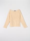 Sweter ażurowy - kremowy - SINSAY - small5