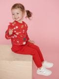 Коледен суитшърт - червeн - SINSAY - small1