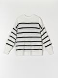 Sweter w paski - kremowy - SINSAY - small5