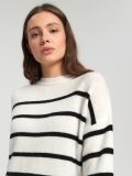 Sweter w paski - kremowy - SINSAY - small2