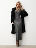 Maxi obleka - črna - SINSAY - small4
