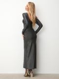 Maxi obleka - črna - SINSAY - small2