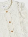 Sweter z falbankami - kremowy - SINSAY - small2