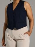 Prsluk - mornarsko plava - SINSAY - small6
