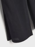 Pantaloni in misto lino - nero - SINSAY - small3