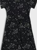 Midi φλοράλ φόρεμα PLUS SIZE - μαυρο - SINSAY - small8