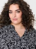 Květinové midi šaty PLUS SIZE - černá - SINSAY - small4