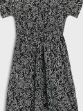 Květinové midi šaty PLUS SIZE - černá - SINSAY - small6