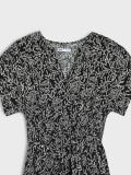 Květinové midi šaty PLUS SIZE - černá - SINSAY - small7