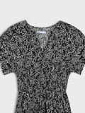 Květinové midi šaty PLUS SIZE - černá - SINSAY - small9