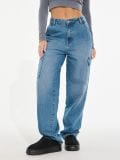 Magas derekú cargo farmer - kék - SINSAY - small1