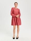 Minikleit babydoll - tolmroseepunane - SINSAY - small2