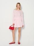 Plisirana mini suknja - pastelno roze - SINSAY - small4