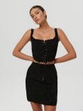 Top tip corset - negru - SINSAY - small1