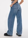 Wide leg farmerke - plavi džins - SINSAY - small2