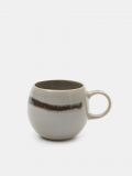Kubek ceramiczny - szary - SINSAY - small2