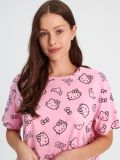 Set pijamale cu Hello Kitty - roz-pastel - SINSAY - small2