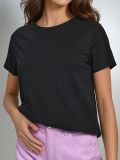 Футболка з короткими рукавами - чорний - SINSAY - small1