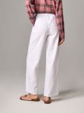 Kavbojke wide leg - bela - SINSAY - small2