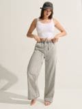 Kavbojke wide leg - svetlo siva - SINSAY - small3