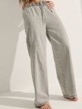 Kavbojke wide leg - svetlo siva - SINSAY - small1