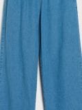 Джинси wide leg - синій - SINSAY - small10