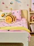 Voodipesukomplekt - pastellroosa - SINSAY - small1