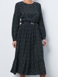Midi kleit täppidega - mitmevärviline - SINSAY - small3