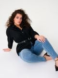 Τζιν με εξαιρετικά ψηλή μέση - μπλε τζιν - SINSAY - small5