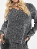 Πουλόβερ oversize - σκουρο γκρι - SINSAY - small6