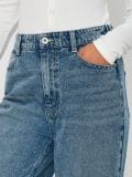 Wide leg farmerke - plavi džins - SINSAY - small4