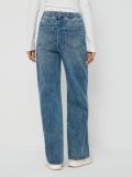 Wide leg farmerke - plavi džins - SINSAY - small2