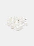 Perłowe bombki 20 pack - biały - SINSAY - small3