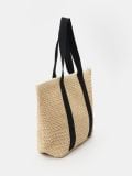 Taška shopper - krémová - SINSAY - small3