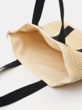 Taška shopper - krémová - SINSAY - small2