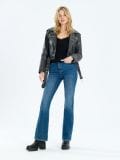 Flare farmerke - mornarsko - SINSAY - small4