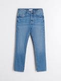 Farmerke sa srednjim strukom - plava - SINSAY - small5